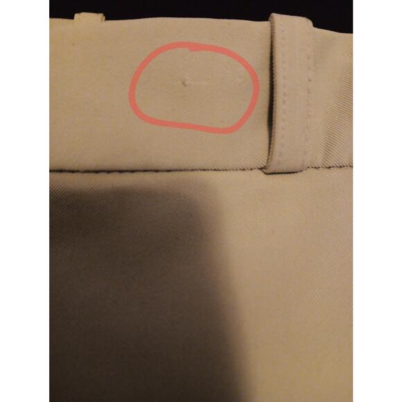 Chaiken and Capone Pants, Women's Size 4, Straight Trousers, Beige, Vntg, NWOT - Picture 6 of 7